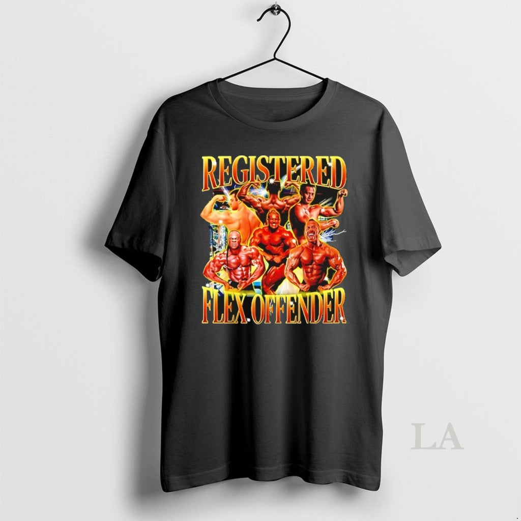 Original Registered Flex Offender Graphic T-Shirts, Hoodie, Sweatshirt | PopFlextees.com