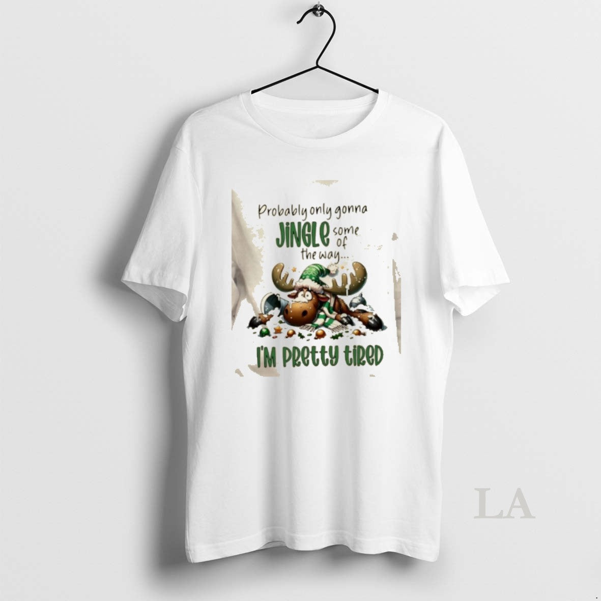 Original Reindeer Probably Only Gonna Jingle Some Of The Way Im Pretty Tired T-Shirts, Hoodie, Sweatshirt | PopFlextees.com