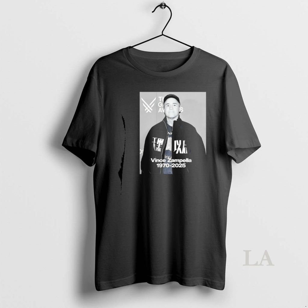 Original Rest In Peace Vince Zampella 1970 2025 T-Shirts, Hoodie, Sweatshirt | PopFlextees.com
