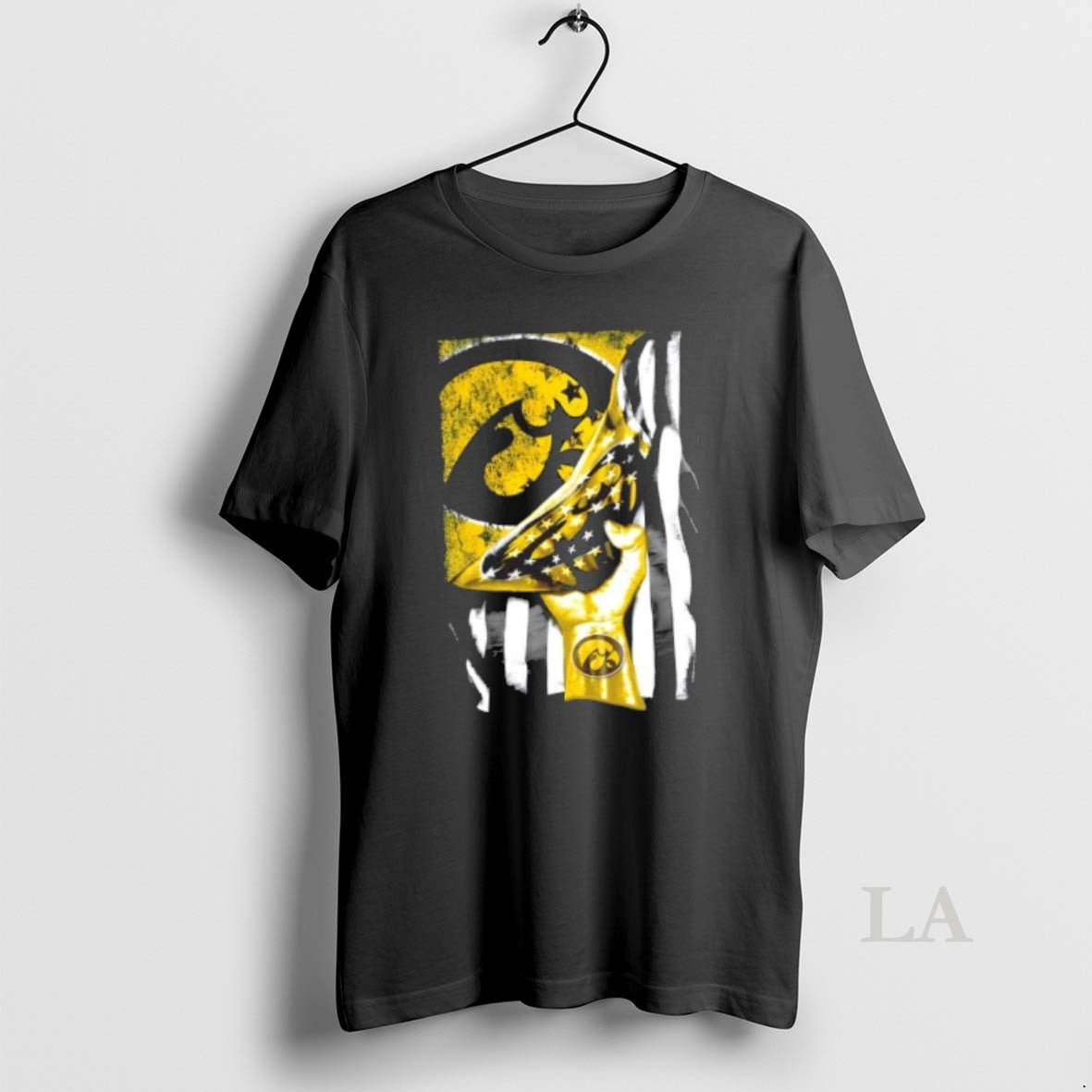 Original Revealing The Glory Iowa Hawkeyes X Usa Flag T-Shirts, Hoodie, Sweatshirt | PopFlextees.com