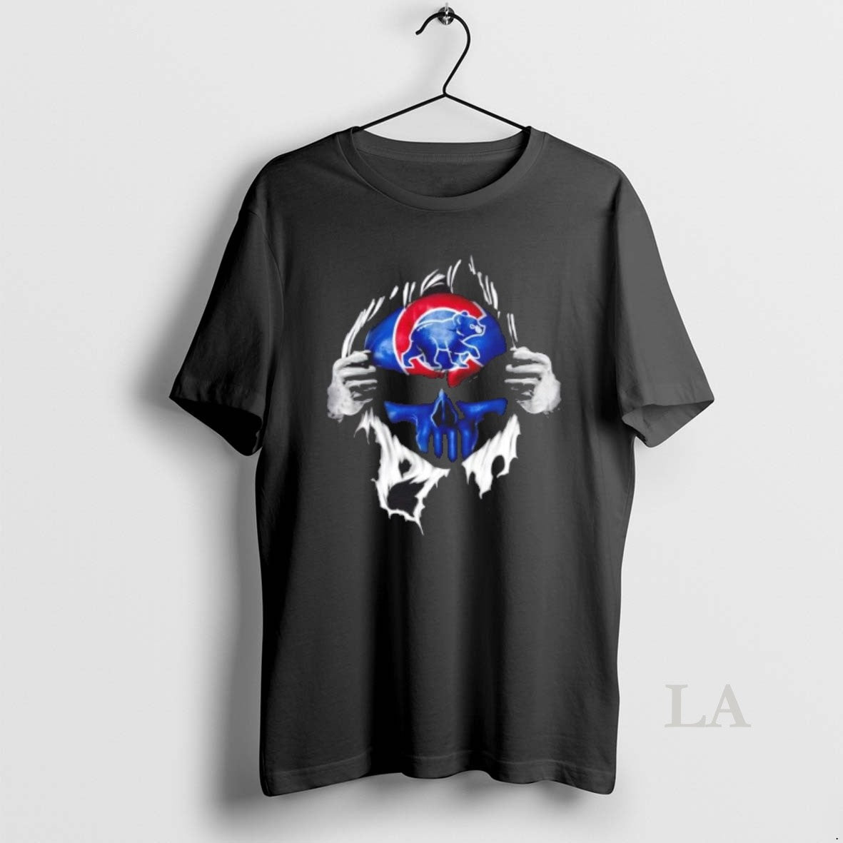 Original Ripped From The Chest Skull Deep Chicago Cubs Till The Grave T-Shirts, Hoodie, Sweatshirt | PopFlextees.com