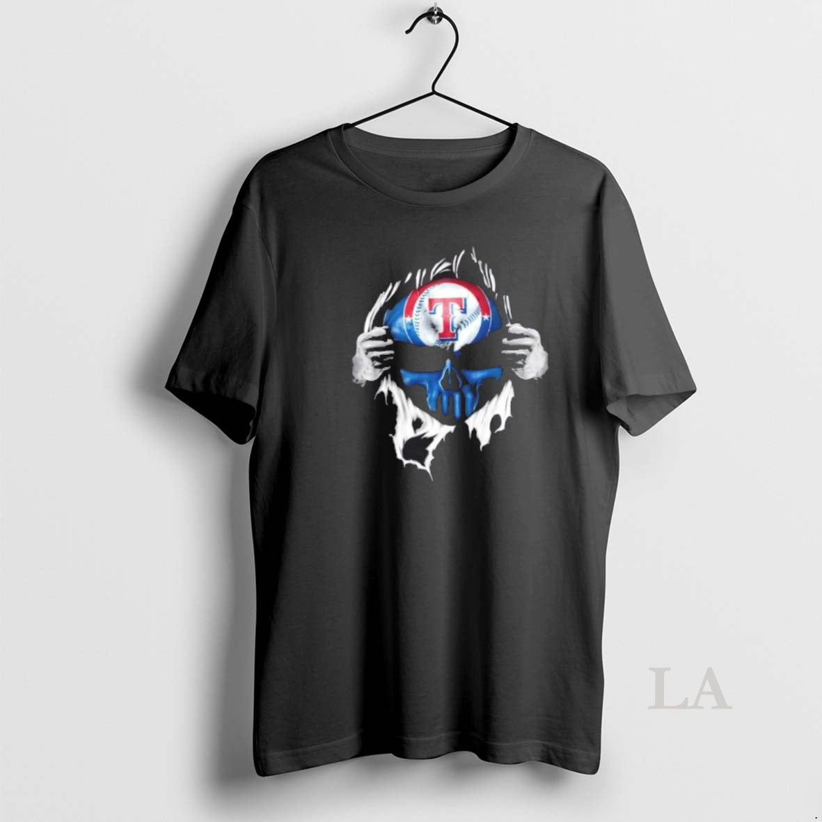 Original Ripped From The Chest Skull Deep Texas Rangers Till The Grave T-Shirts, Hoodie, Sweatshirt | PopFlextees.com
