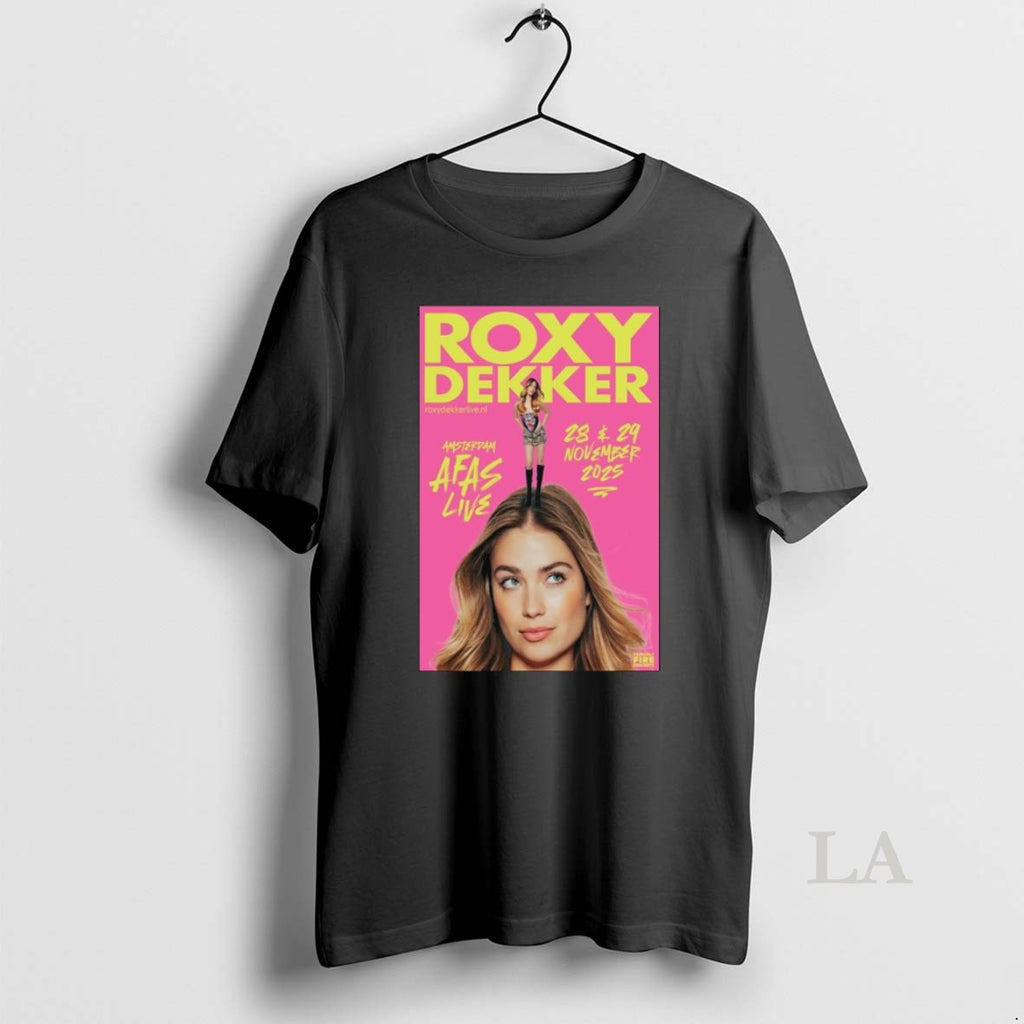 Original Roxy Dekker Afas Live November 28 29 2025 Show Long Sleve T-Shirts, Hoodie, Sweatshirt | PopFlextees.com