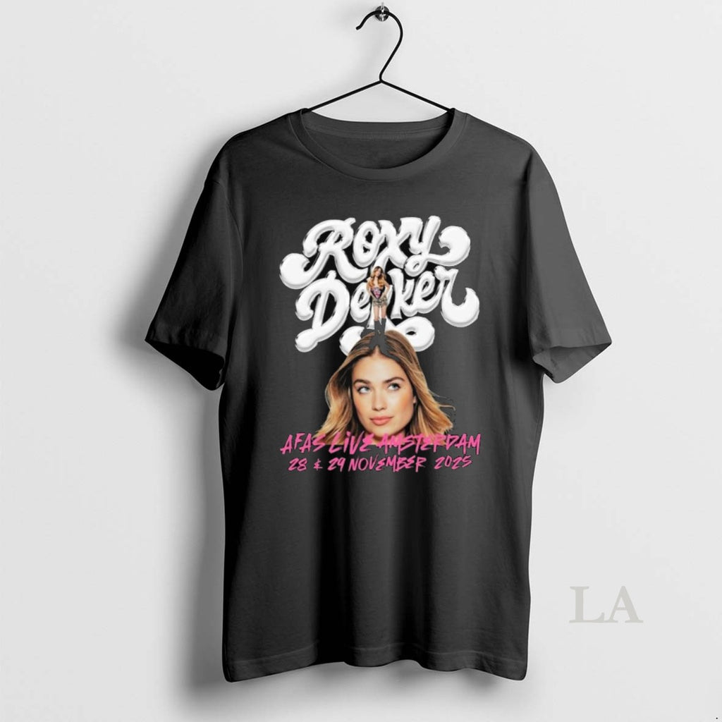 Original Roxy Dekker Afas Live Amsterdam 2025 Long Sleve T-Shirts, Hoodie, Sweatshirt | PopFlextees.com