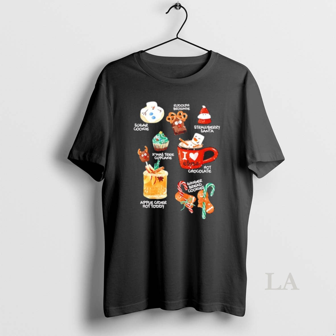 Original Rudolph Brownie Sugar Cookies Hot Chocolate Strawberry Santa Merry Christmas 2025 T-Shirts, Hoodie, Sweatshirt