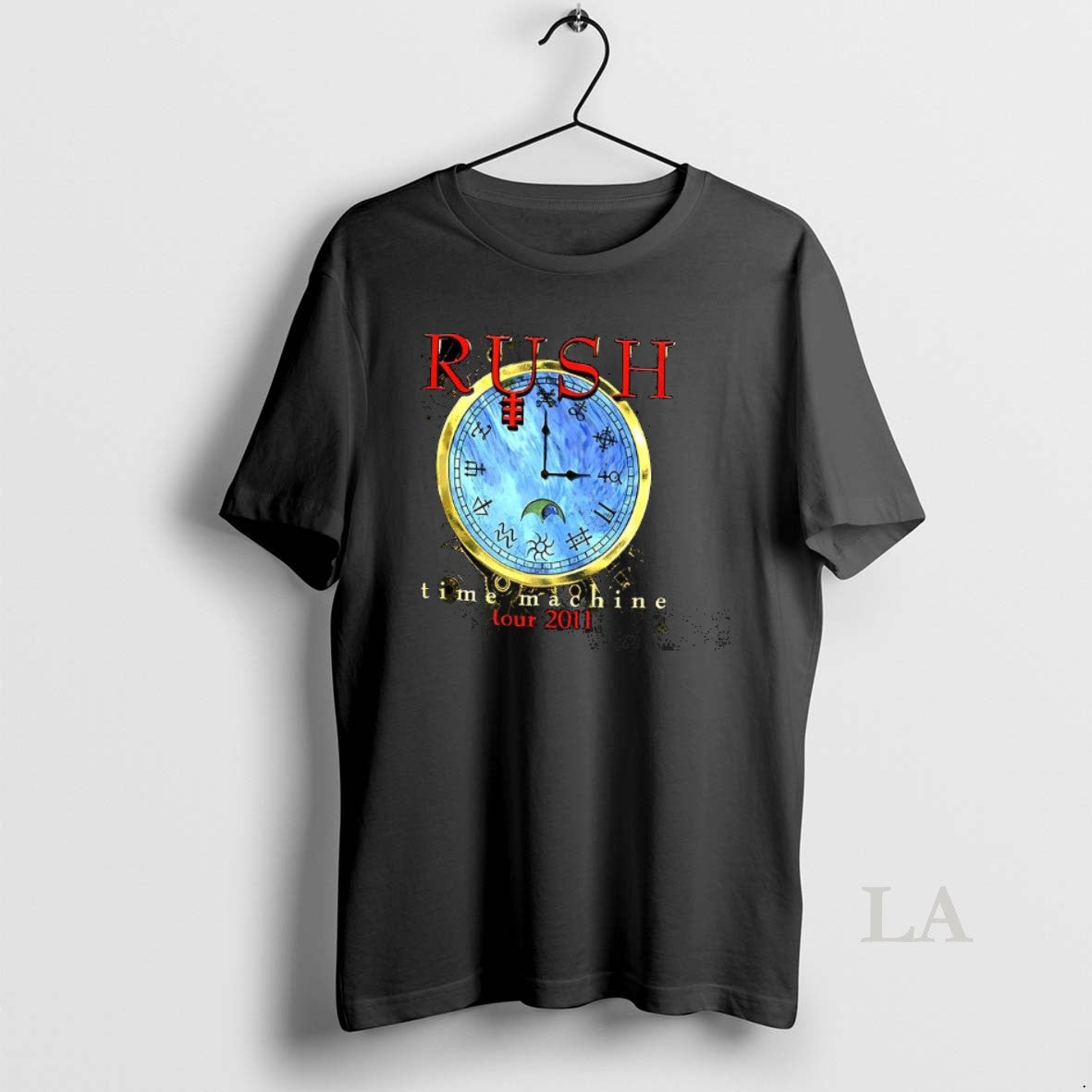 Original Rush Time Machine Tour 2011 Clock T-Shirts, Hoodie, Sweatshirt | PopFlextees.com