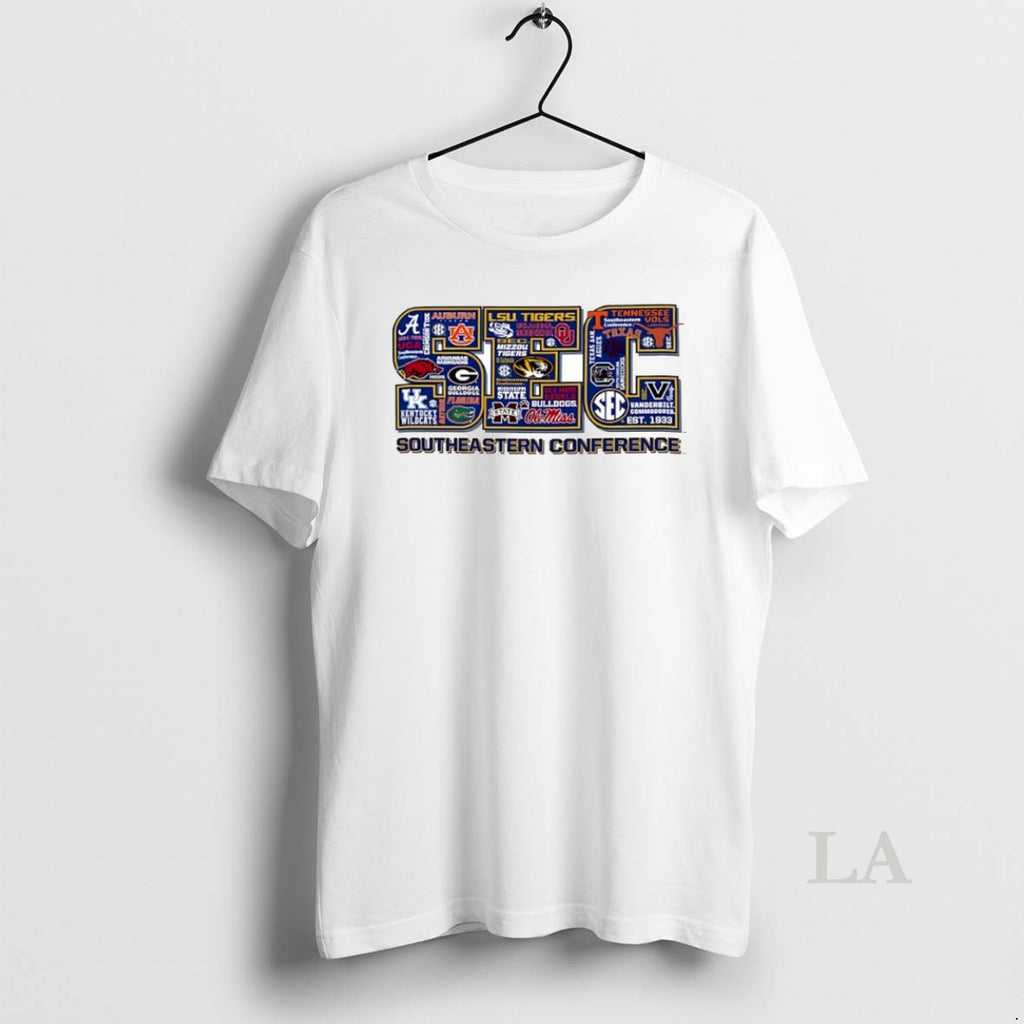Original Sec Southeastern Conference All Team Circle T-Shirts, Hoodie, Sweatshirt | PopFlextees.com