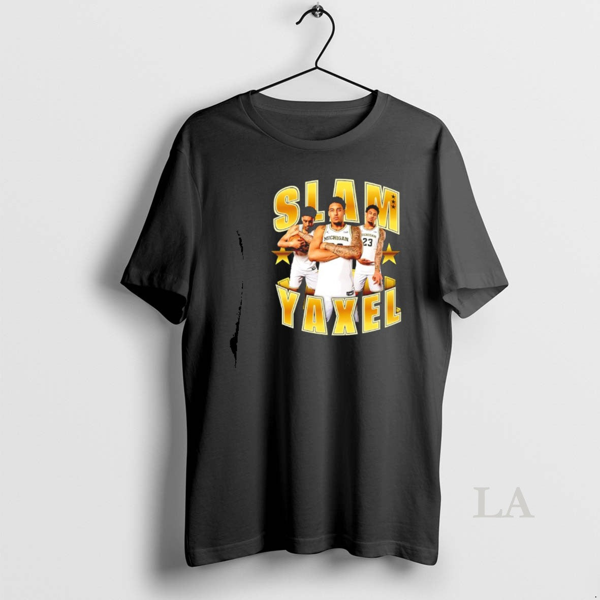 Original Slam Yaxel Lendeborg Michigan Wolverines Basketball Graphic T-Shirts, Hoodie, Sweatshirt | PopFlextees.com