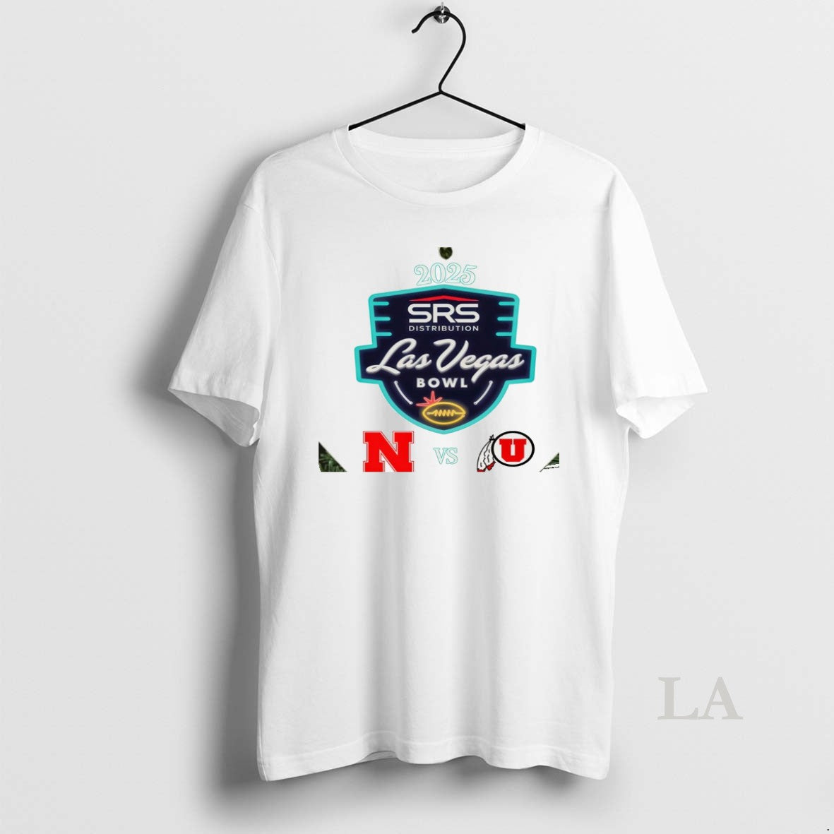 Original Srs Distribution Las Vegas Bowl 2025 Utah Utes Vs Nebraska Cornhuskers Logo T-Shirts, Hoodie, Sweatshirt