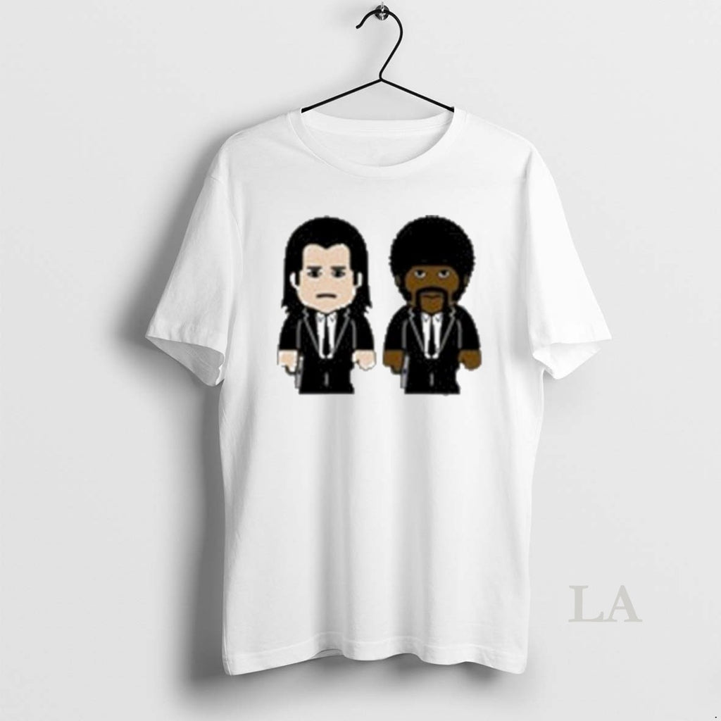 Original Samuel L Jackson Pulp Fiction Jules And Vincent T-Shirts, Hoodie, Sweatshirt | PopFlextees.com