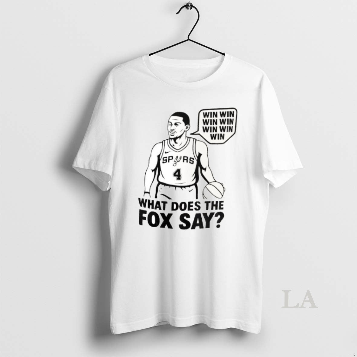Original San Antonio Spurs Deaaron Fox What Does Fox Say T-Shirts, Hoodie, Sweatshirt