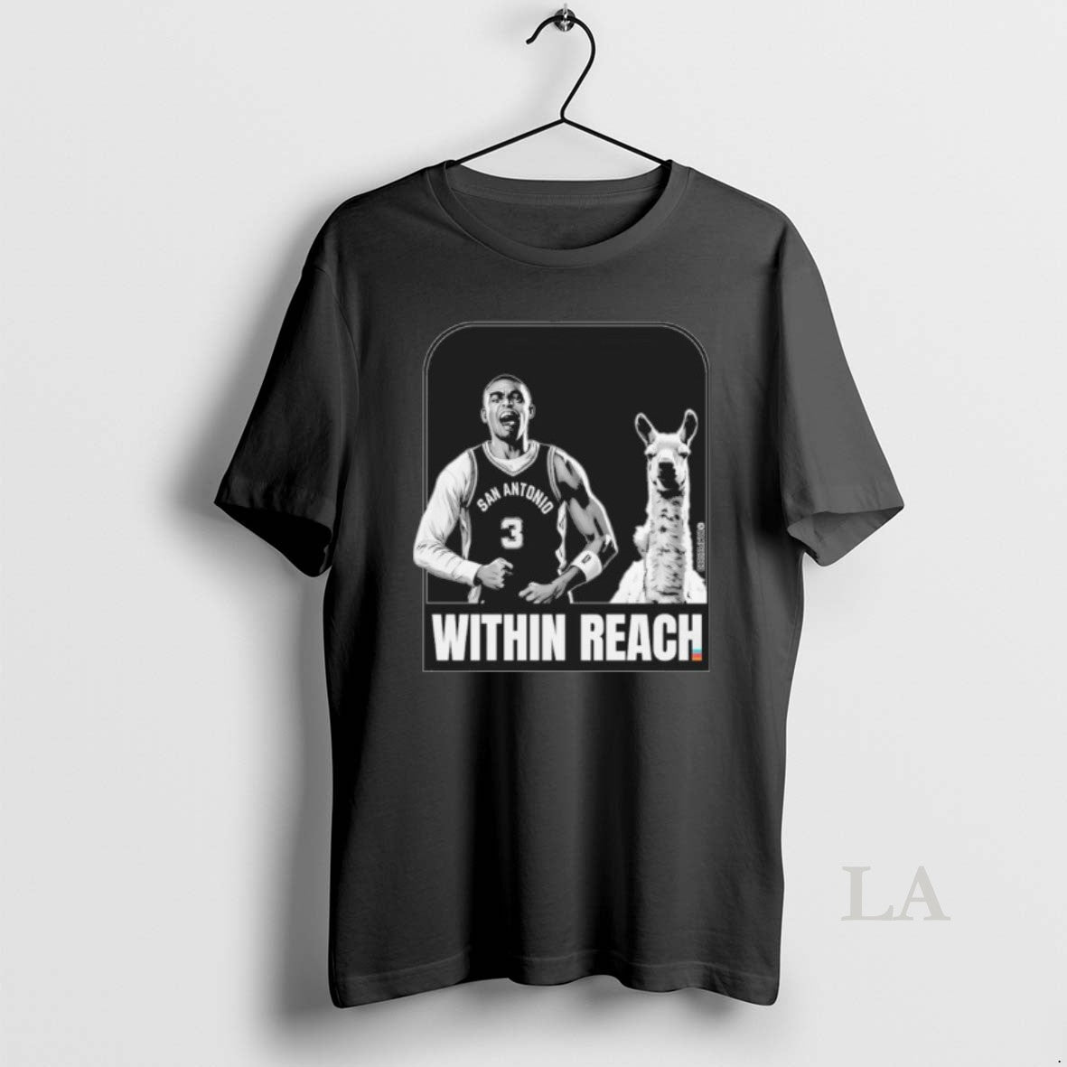 Original San Antonio Spurs Llama Within Reach T-Shirts, Hoodie, Sweatshirt | PopFlextees.com
