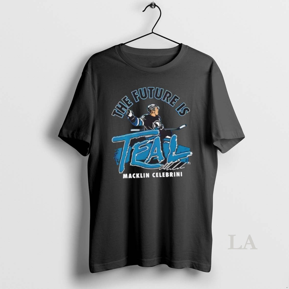 Original San Jose Sharks Macklin Celebrini Future Is Teal Signature T-Shirts, Hoodie, Sweatshirt | PopFlextees.com