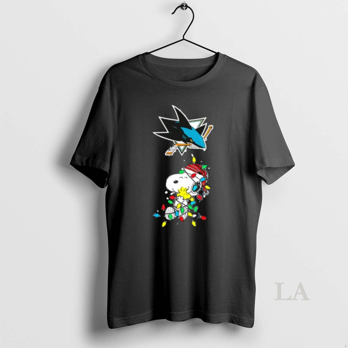 Original San Jose Sharks Peanuts Christmas Night 2025 Special Holiday T-Shirts, Hoodie, Sweatshirt | PopFlextees.com
