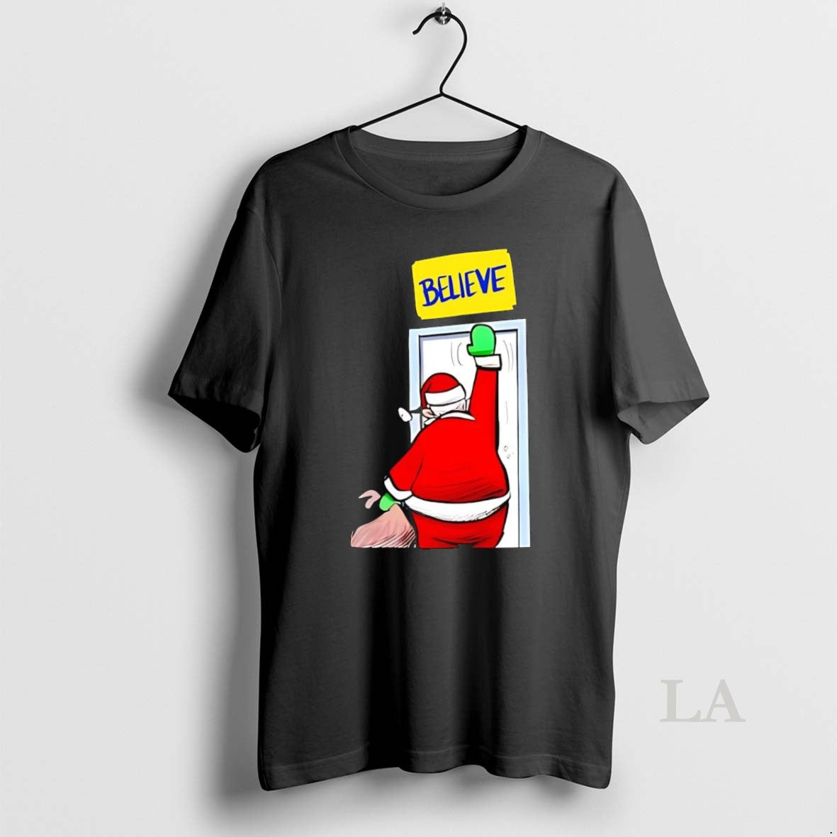 Original Santa Christmas Gift Believe T-Shirts, Hoodie, Sweatshirt | PopFlextees.com