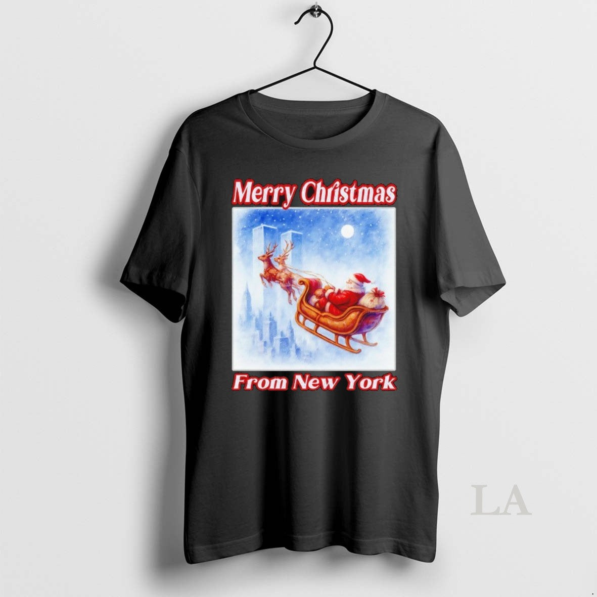 Original Santa Merry Christmas From New York T-Shirts, Hoodie, Sweatshirt | PopFlextees.com