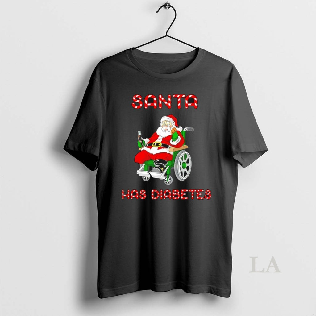 Original Santa Has Diabetes T-Shirts, Hoodie, Sweatshirt | PopFlextees.com