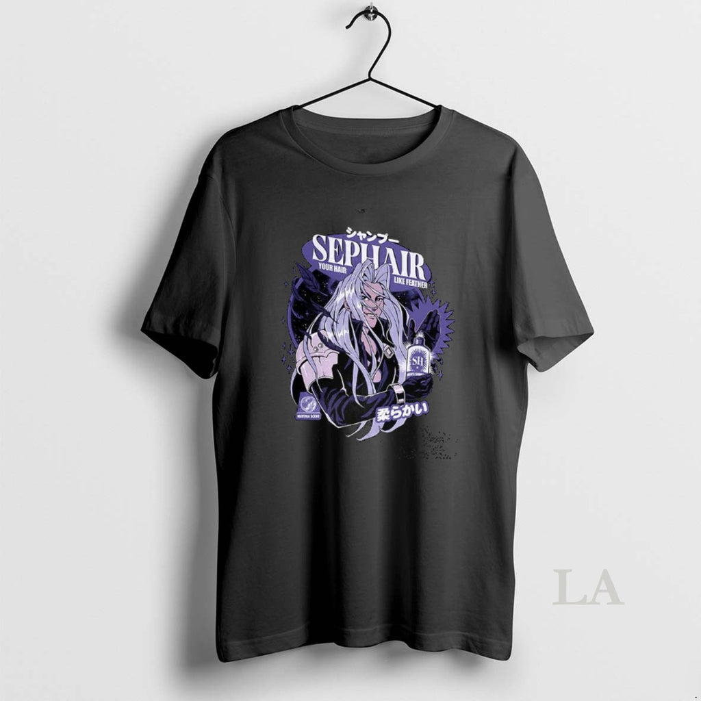 Original Sephair Your Hair Like Feather Sephiroth Final Fantasy Vii Parody T-Shirts, Hoodie, Sweatshirt | PopFlextees.com
