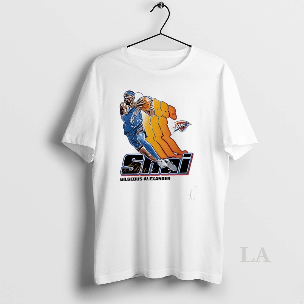 Original Shai Gilgeous Alexander Oklahoma City Thunder Signature 2 Retro Vibe Graphic T-Shirts, Hoodie, Sweatshirt