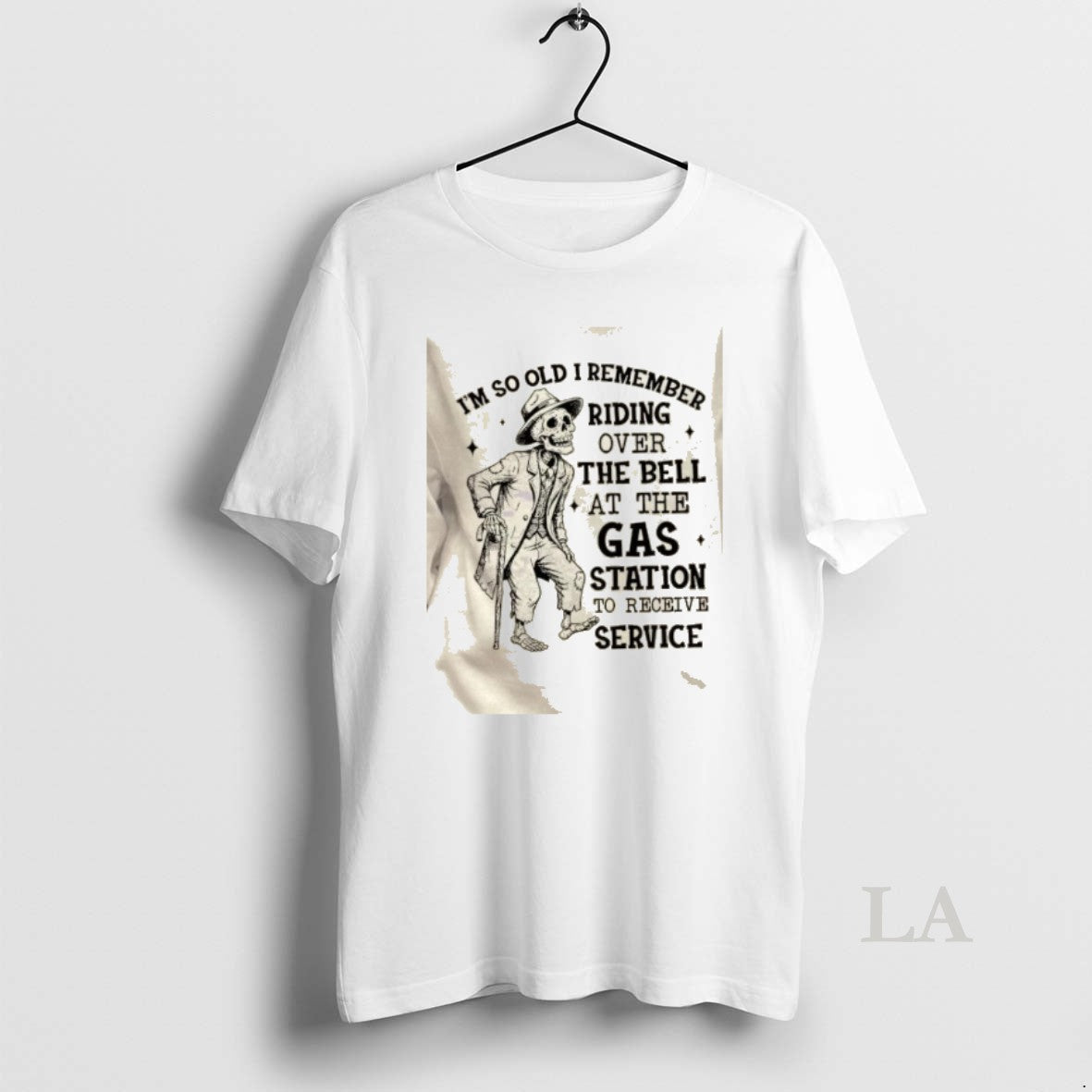 Original Skeleton Im So Old I Remember Riding Over The Bell At The Gas Station T-Shirts, Hoodie, Sweatshirt | PopFlextees.com