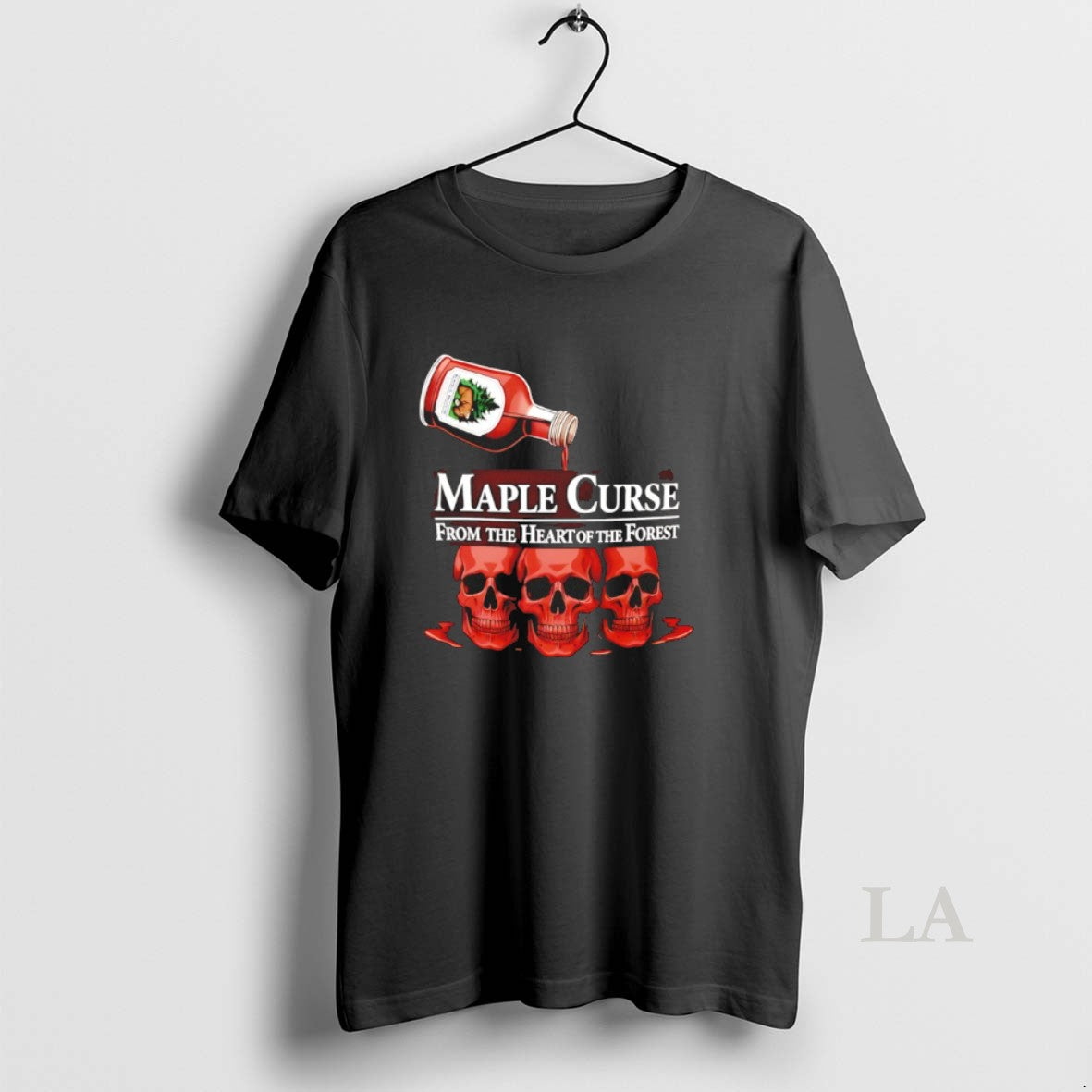 Original Skulls Maple Curse From The Heart Of The Forest Graphic T-Shirts, Hoodie, Sweatshirt | PopFlextees.com
