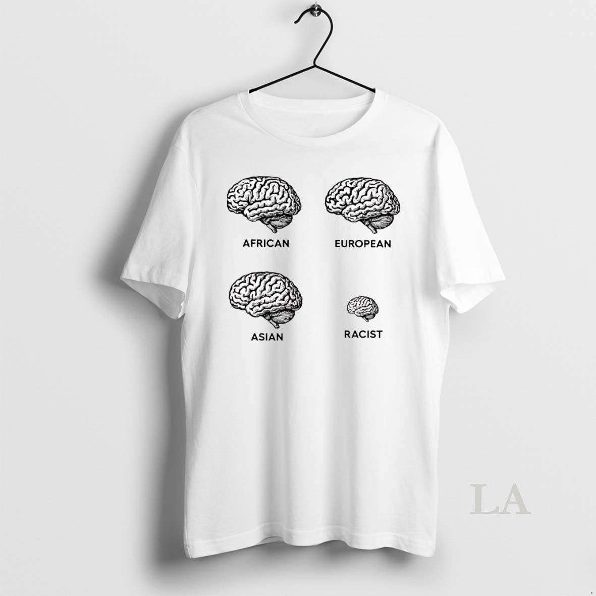 Original Small Brains Racist T-Shirts, Hoodie, Sweatshirt | PopFlextees.com