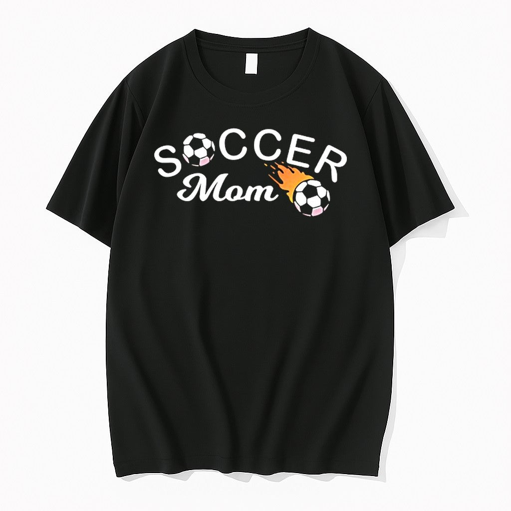 Original Soccer Mom Fire Tshirts Jpg
