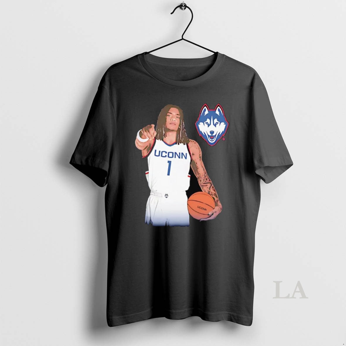 Original Solo Ball Portrait Uconn Huskies T-Shirts, Hoodie, Sweatshirt | PopFlextees.com
