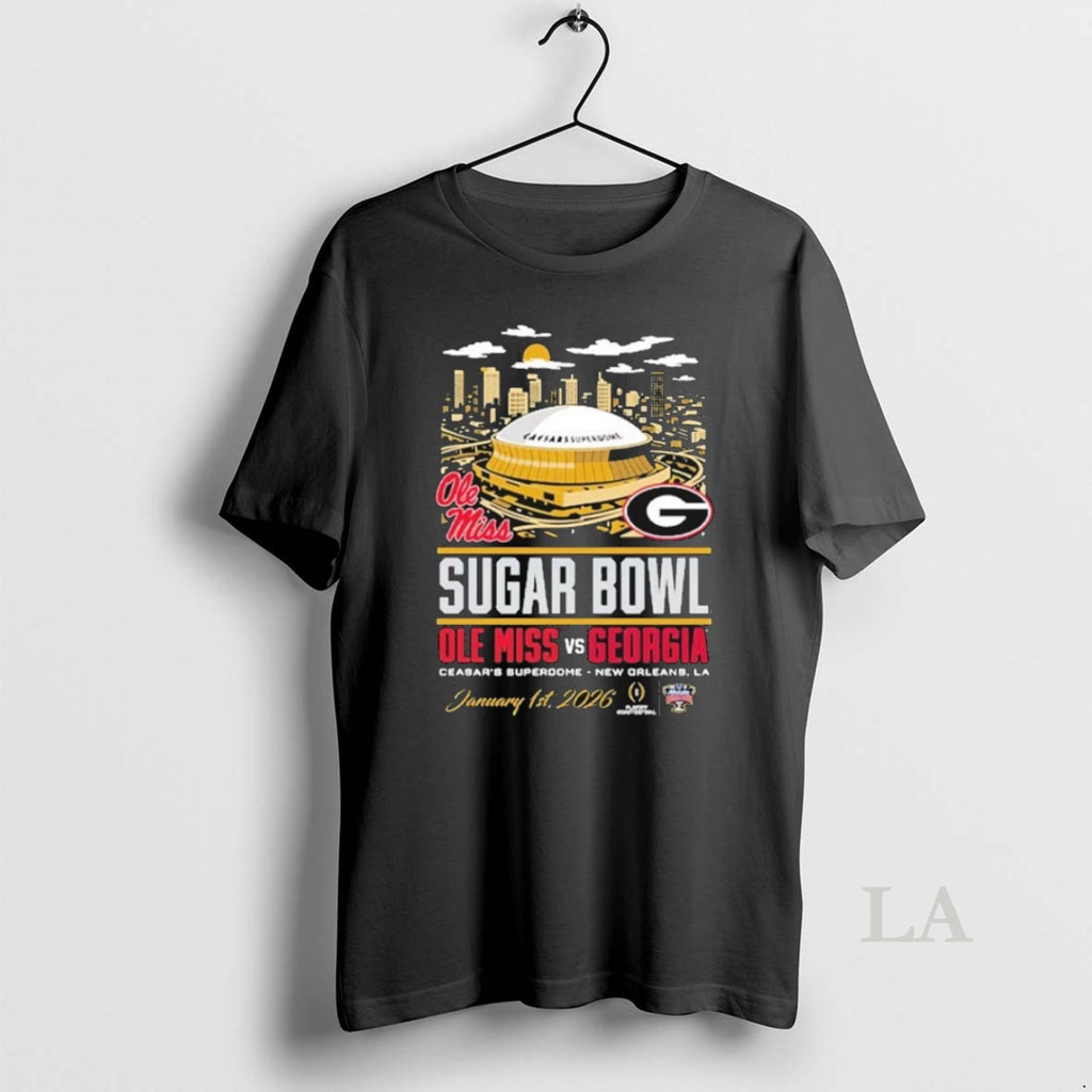 Original Something Inked Georgia Bulldogs Black 2026 Sugar Bowl Head To Head T-Shirts, Hoodie, Sweatshirt | PopFlextees.com