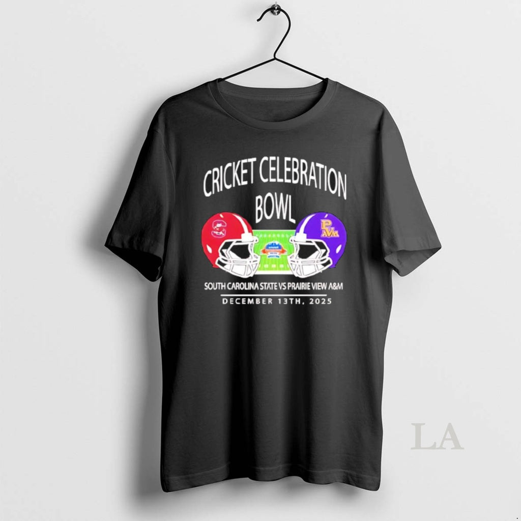 Original South Carolia State Bulldogs Vs Prairie View Am 2025 Cricket Celebration Bowl T-Shirts, Hoodie, Sweatshirt