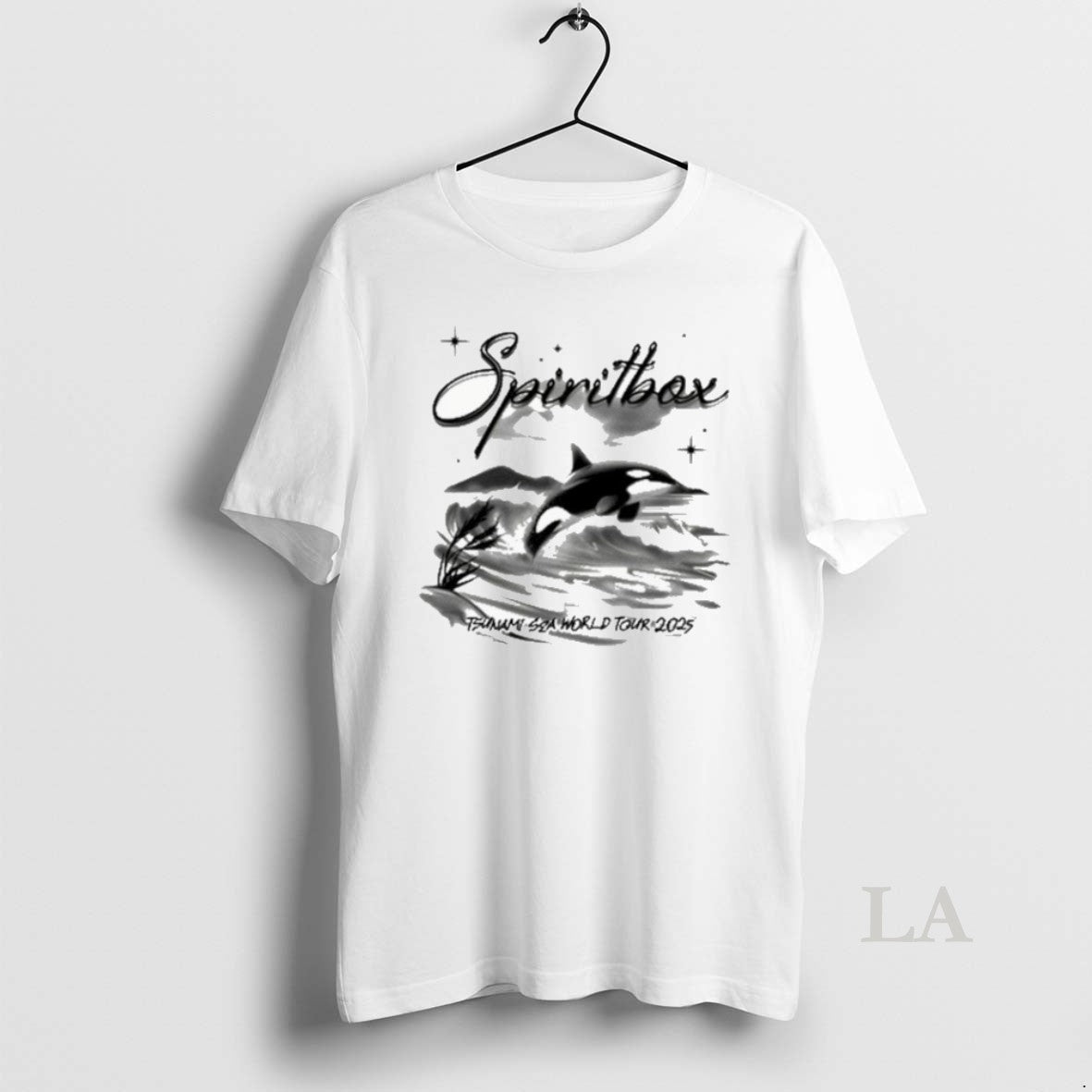 Original Spiritbox Tsunami Sea World Tour 2025 Airbrush Orca T-Shirts, Hoodie, Sweatshirt | PopFlextees.com