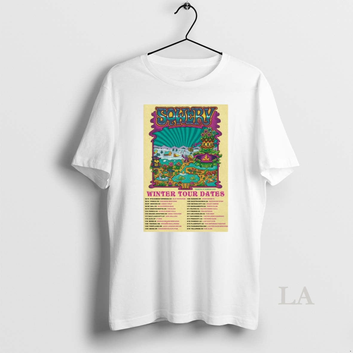 Original Sqwerv Winter Tour Dates 2025 2026 T-Shirts, Hoodie, Sweatshirt | PopFlextees.com
