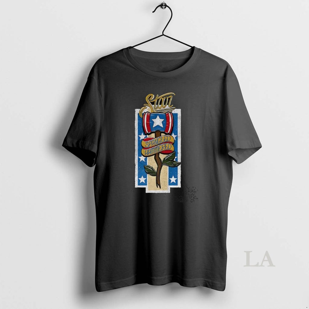 Original Star Spangled Hammered T-Shirts, Hoodie, Sweatshirt | PopFlextees.com