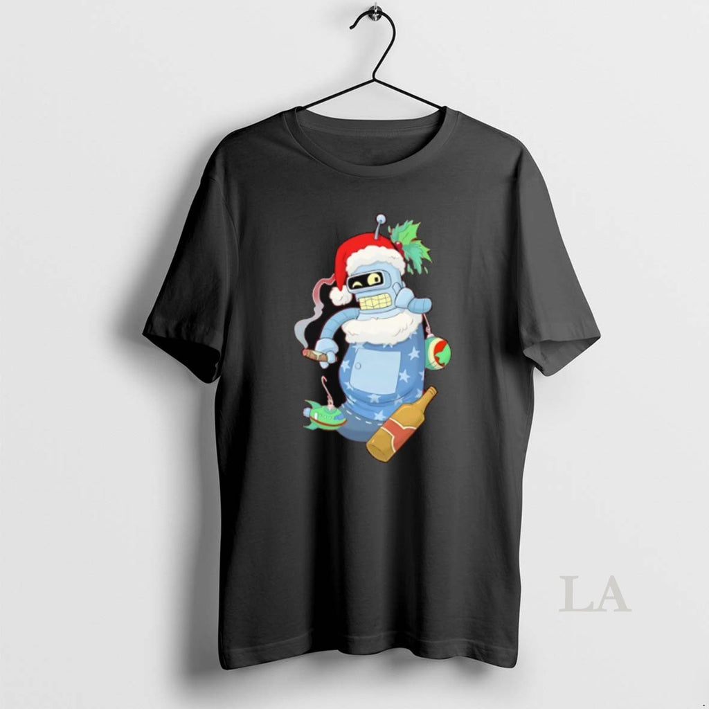 Original Stocking Stuffer Bendy Holding Cigar Merry Christmas T-Shirts, Hoodie, Sweatshirt | PopFlextees.com