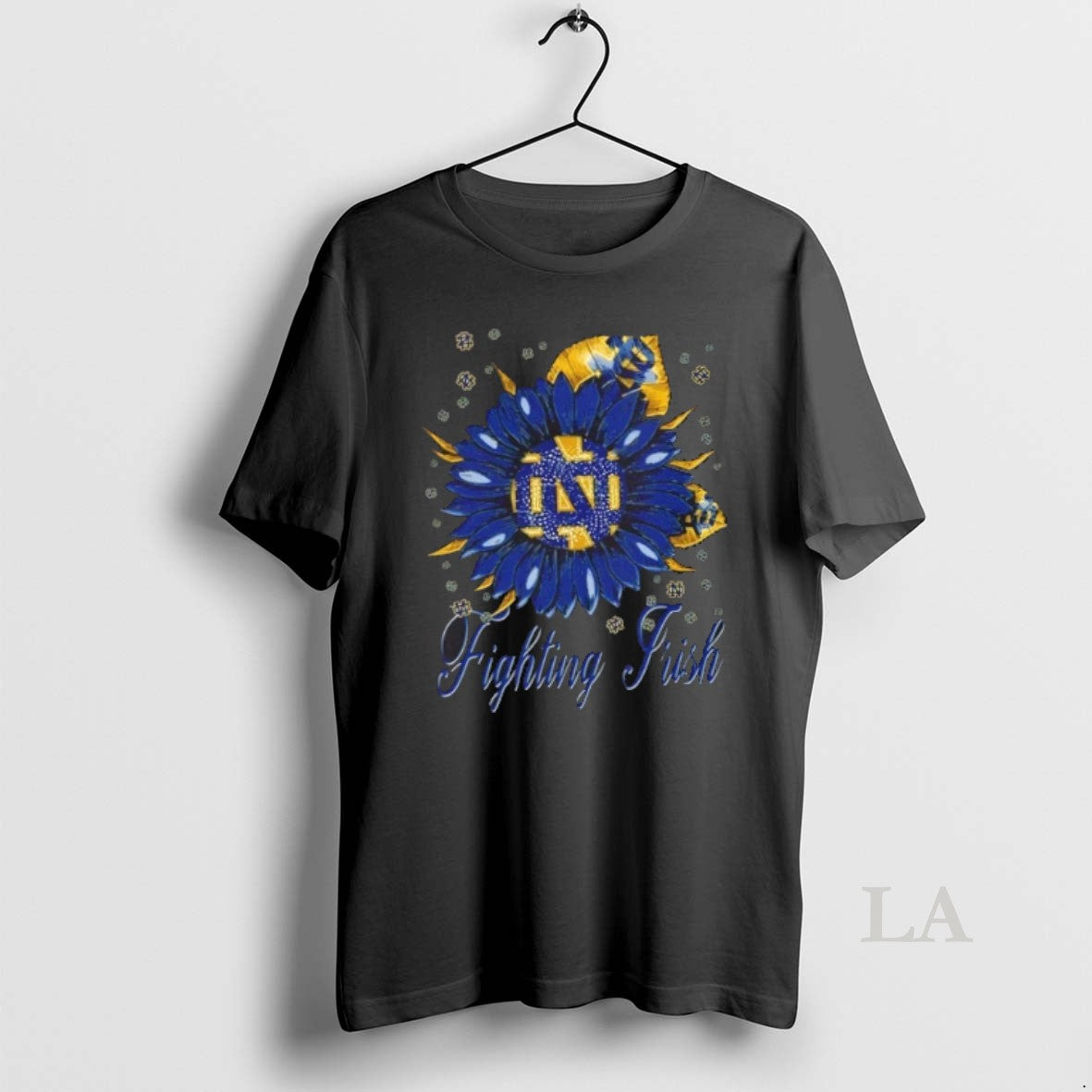 Original Sunflower X Notre Dame Fighting Irish Football Logo T-Shirts, Hoodie, Sweatshirt | PopFlextees.com