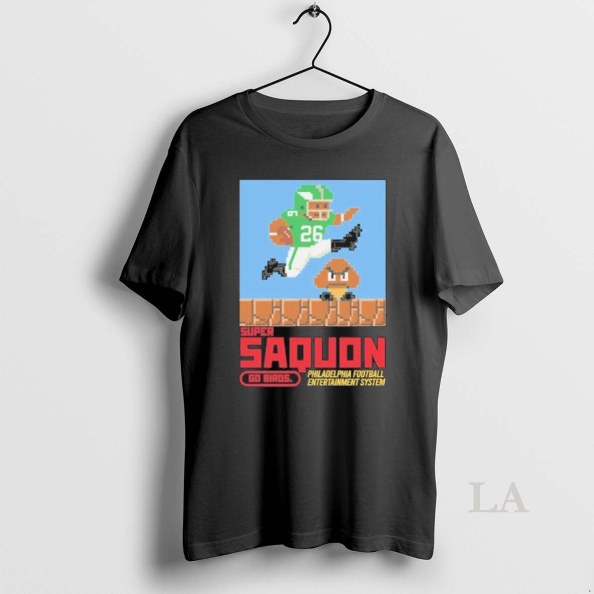 Original Super Saquon Bros Entertainment System T-Shirts, Hoodie, Sweatshirt | PopFlextees.com