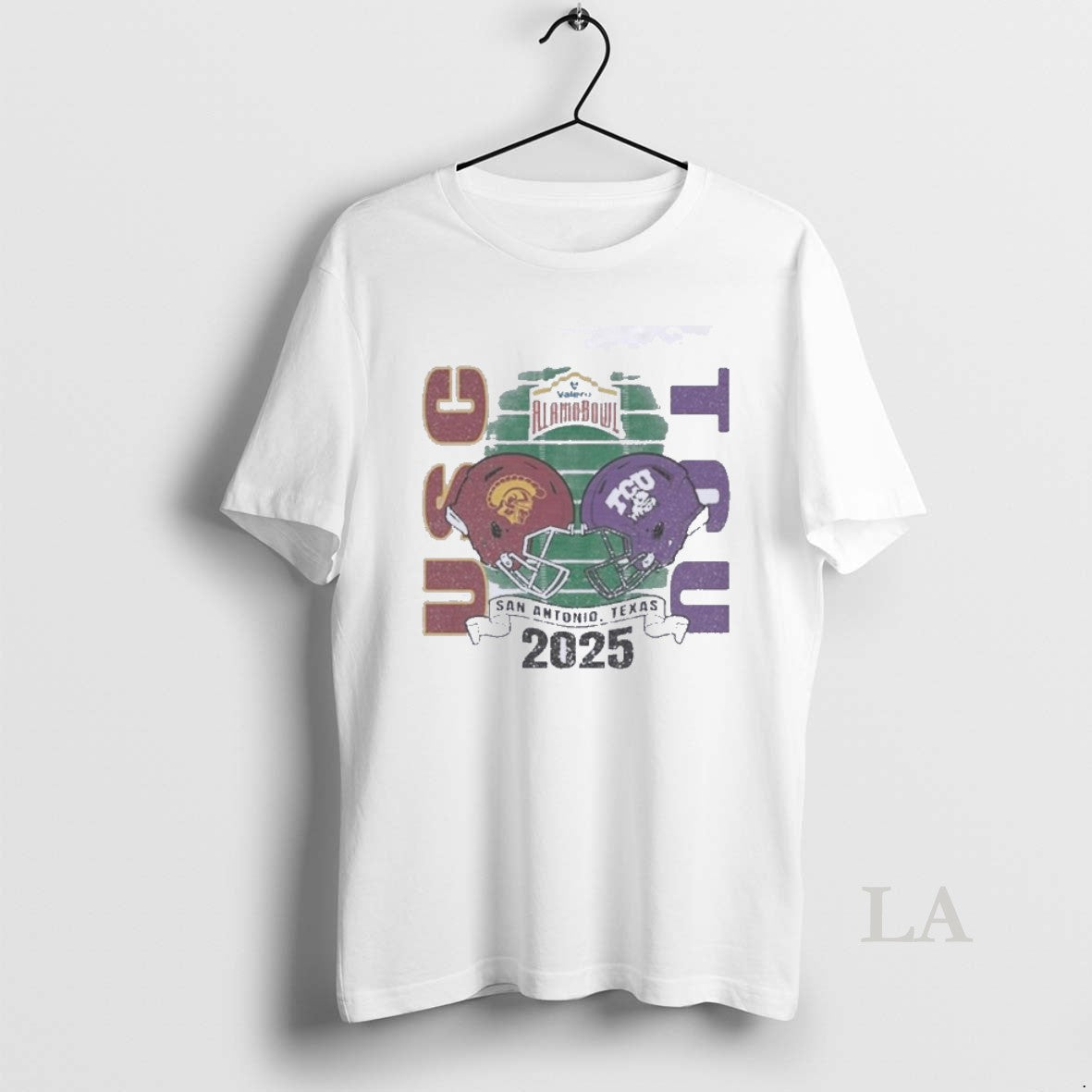 Original Tcu Horned Frogs Vs Usc Trojans 2025 Alamo Bowl San Antonio Tx T-Shirts, Hoodie, Sweatshirt | PopFlextees.com
