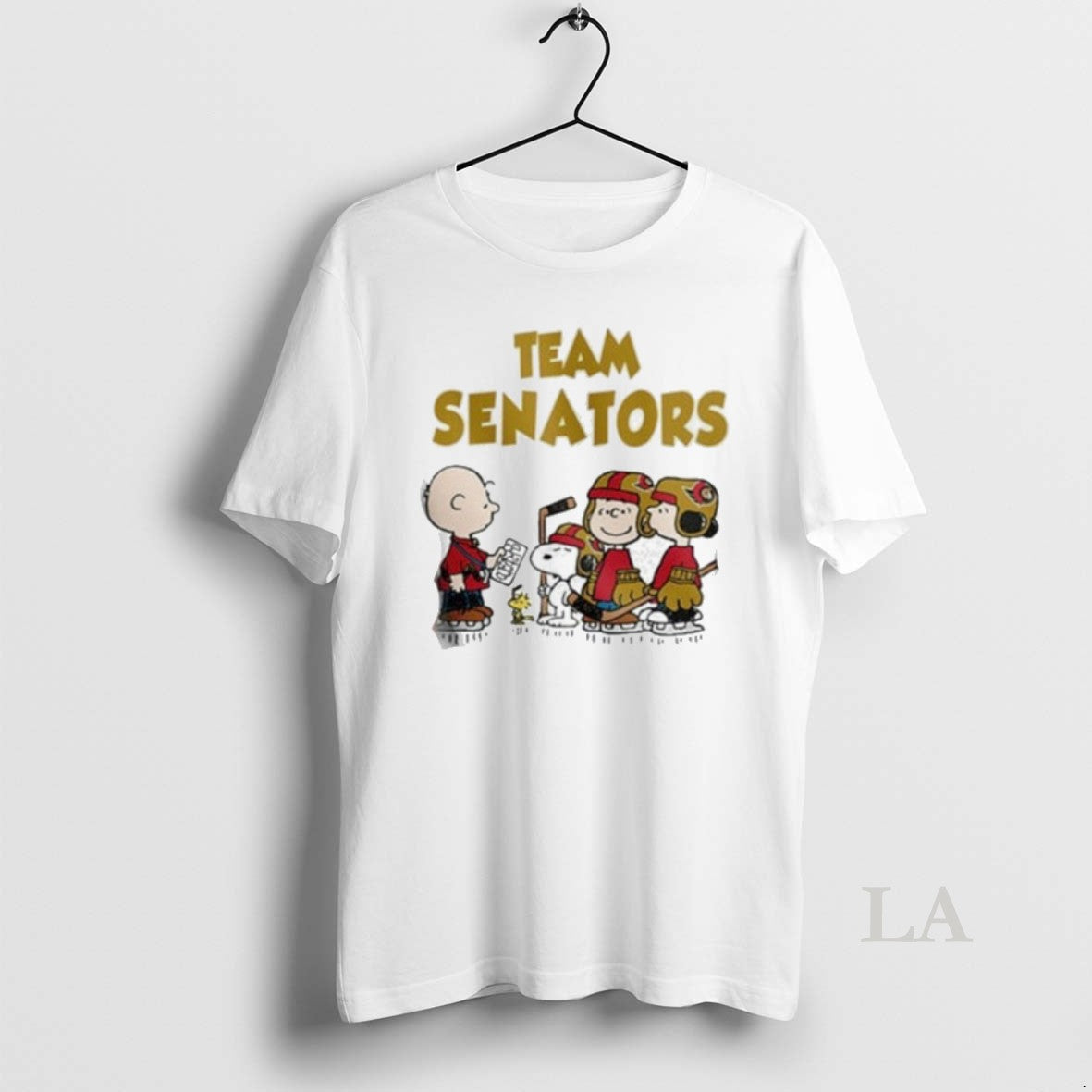 Original Team Ottawa Senators Peanuts Hockey T-Shirts, Hoodie, Sweatshirt | PopFlextees.com