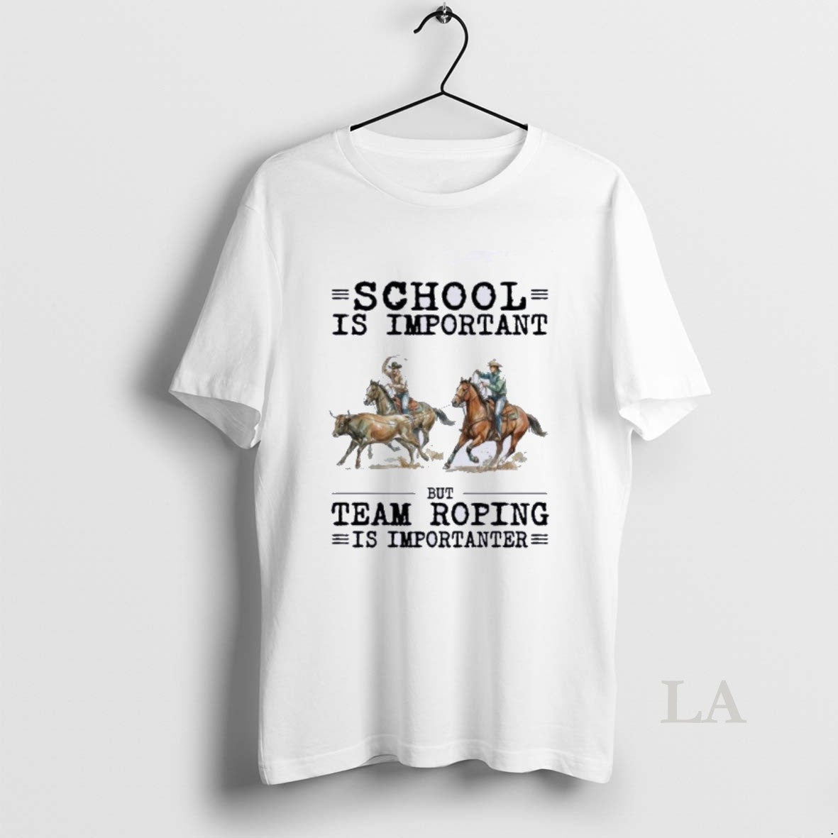 Original Team Roping School Is Important T-Shirts, Hoodie, Sweatshirt | PopFlextees.com