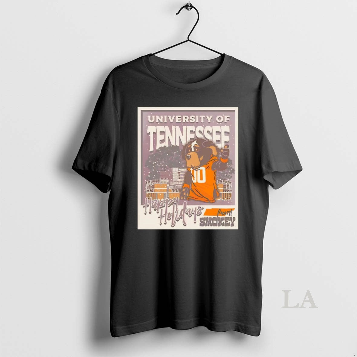 Original Tennessee Volunteers Happy Holiday From Smokey Christmas T-Shirts, Hoodie, Sweatshirt | PopFlextees.com