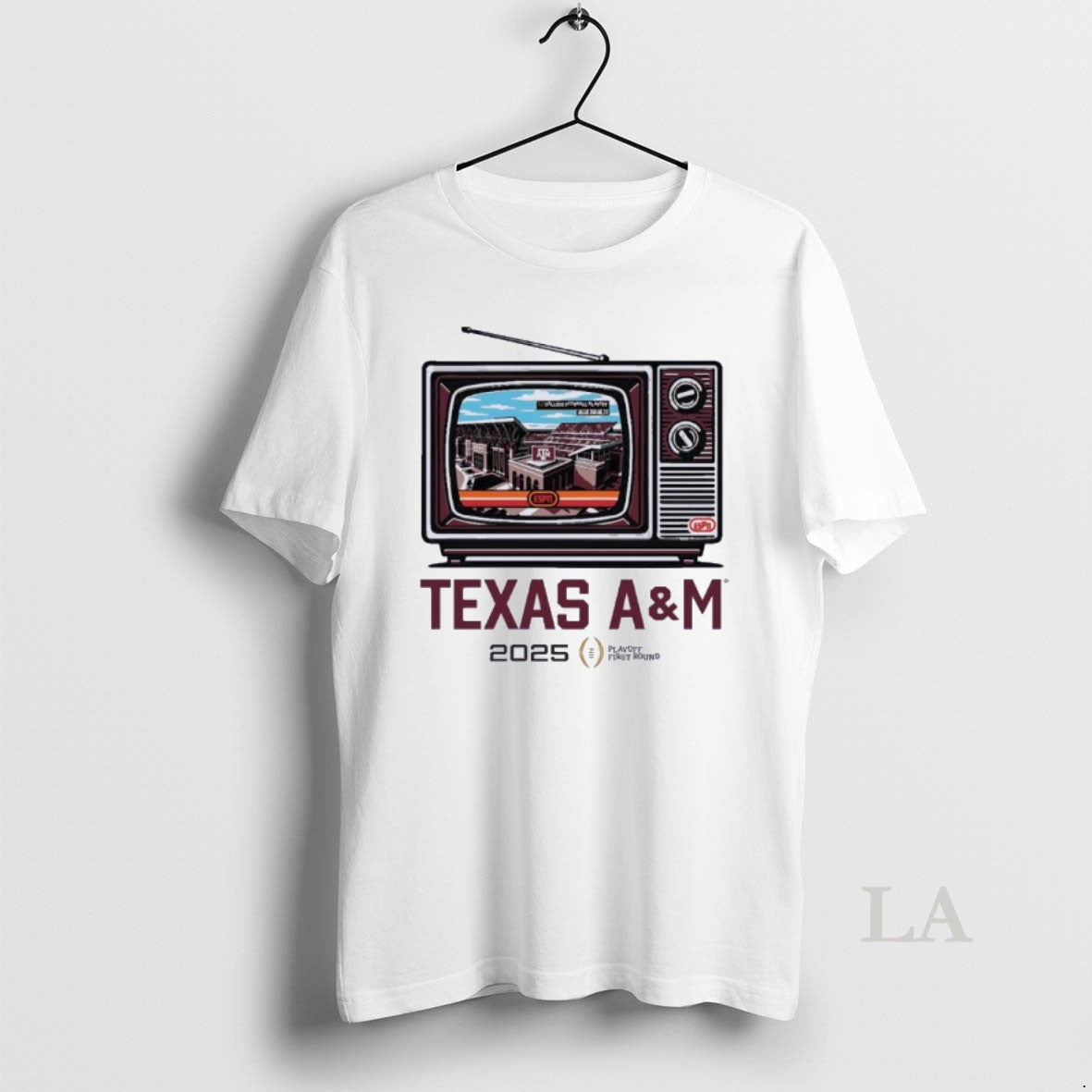 Original Texas Am Aggies Tv Stadium Cfp 1st Round T-Shirts, Hoodie, Sweatshirt | PopFlextees.com