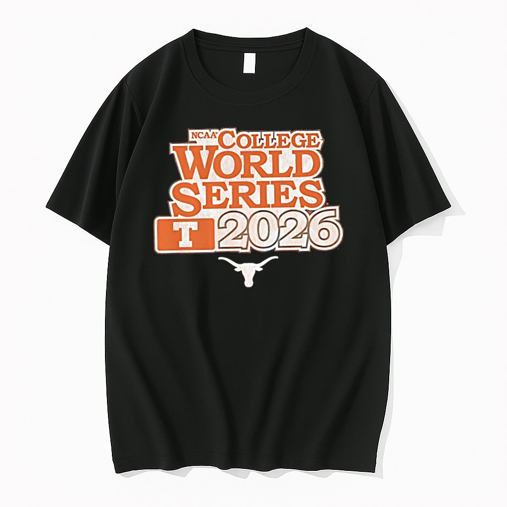 Original Texas Longhorn Baseball 2026 Ncaa College World Series Tshirts Jpg