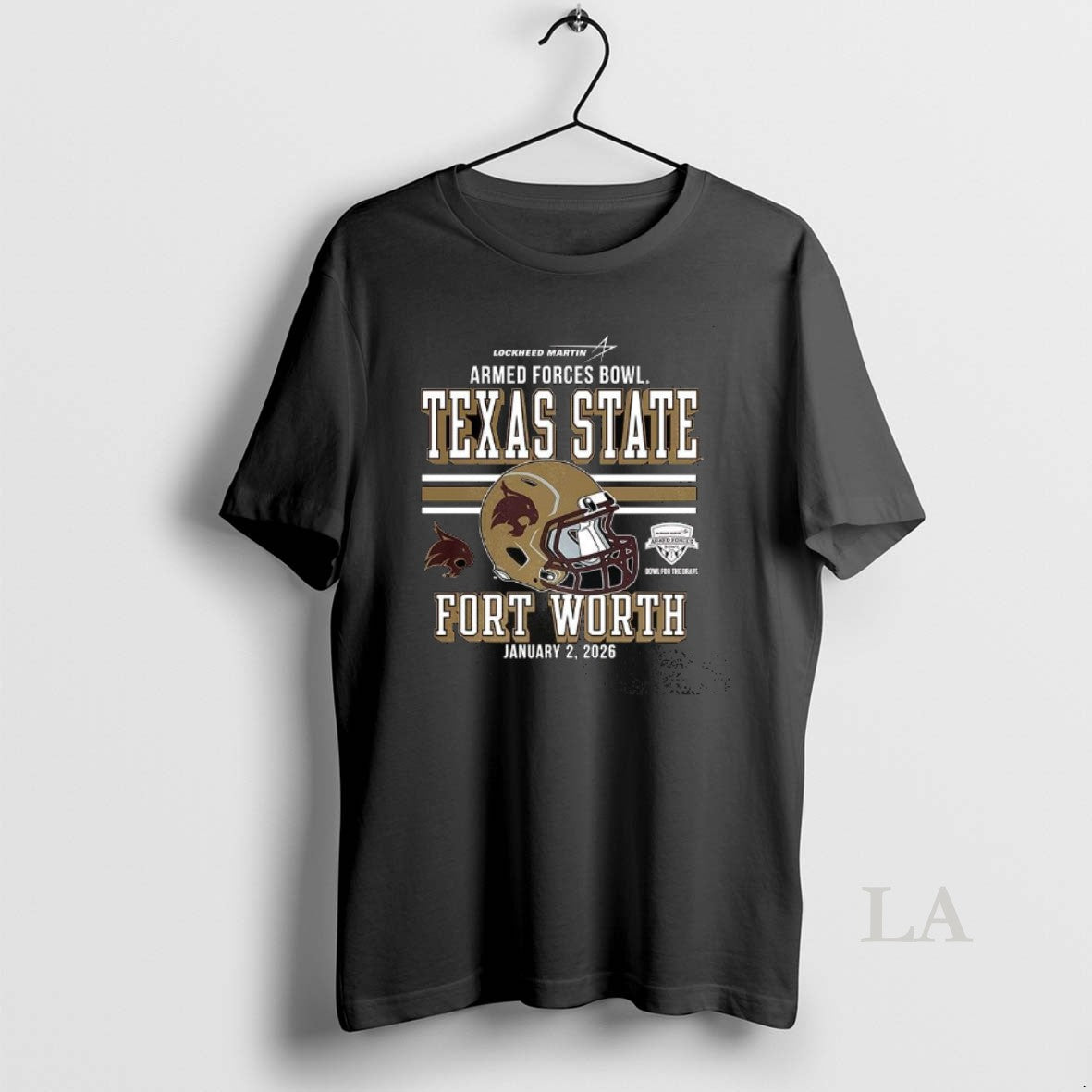 Original Texas State Bobcats 2025 Armed Forces Bowl Bound T-Shirts, Hoodie, Sweatshirt | PopFlextees.com