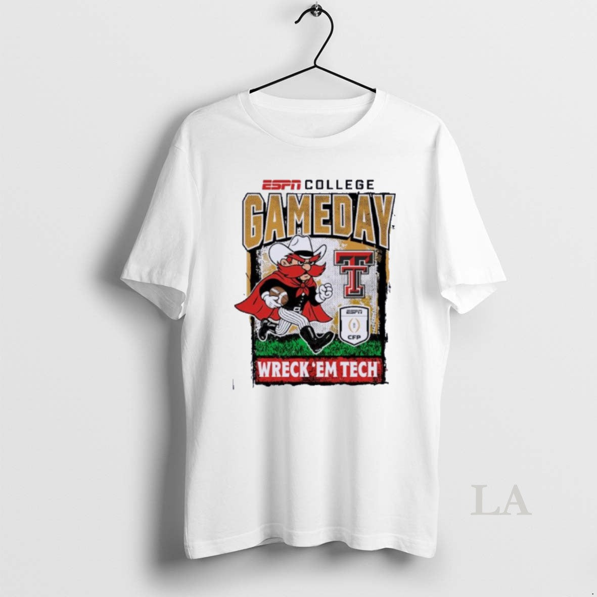 Original Texas Tech Cfp Gameday 1st Round Mascot Wreck Em Tech T-Shirts, Hoodie, Sweatshirt | PopFlextees.com
