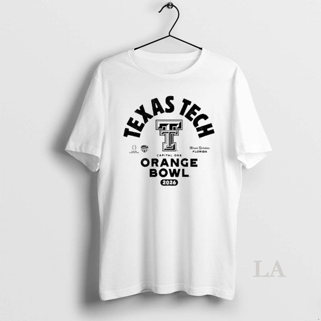 Original Texas Tech Red Raiders 2026 Capital One Orange Bowl Bound T-Shirts, Hoodie, Sweatshirt | PopFlextees.com