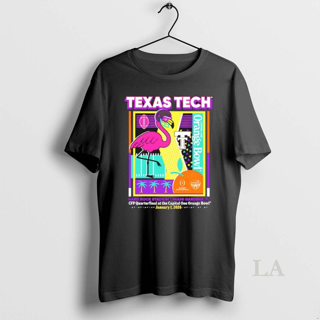 Original Texas Tech Red Raiders Mingo Party 2026 Cfp Quarterfinal At The Capital One Orange T-Shirts, Hoodie, Sweatshirt