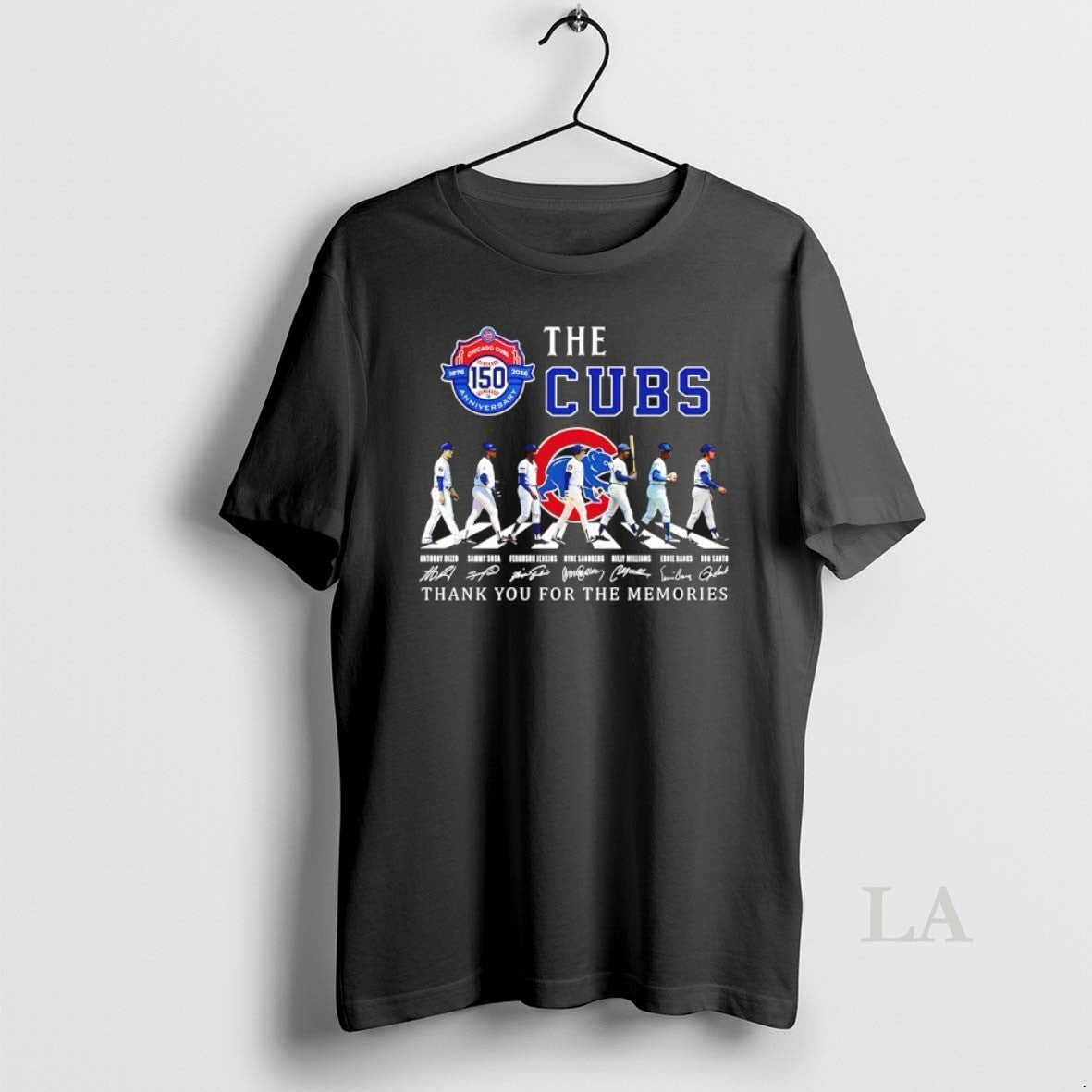 Original Chicago Cubs Abbey Road 150th Anniversary 1876 2026 Thank You Memories Signatures T-Shirts, Hoodie, Sweatshirt