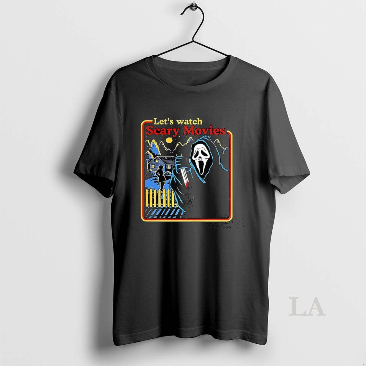 Original The Ghostface Scream 1996 Lets Watch Scary Movies Retro T-Shirts, Hoodie, Sweatshirt | PopFlextees.com