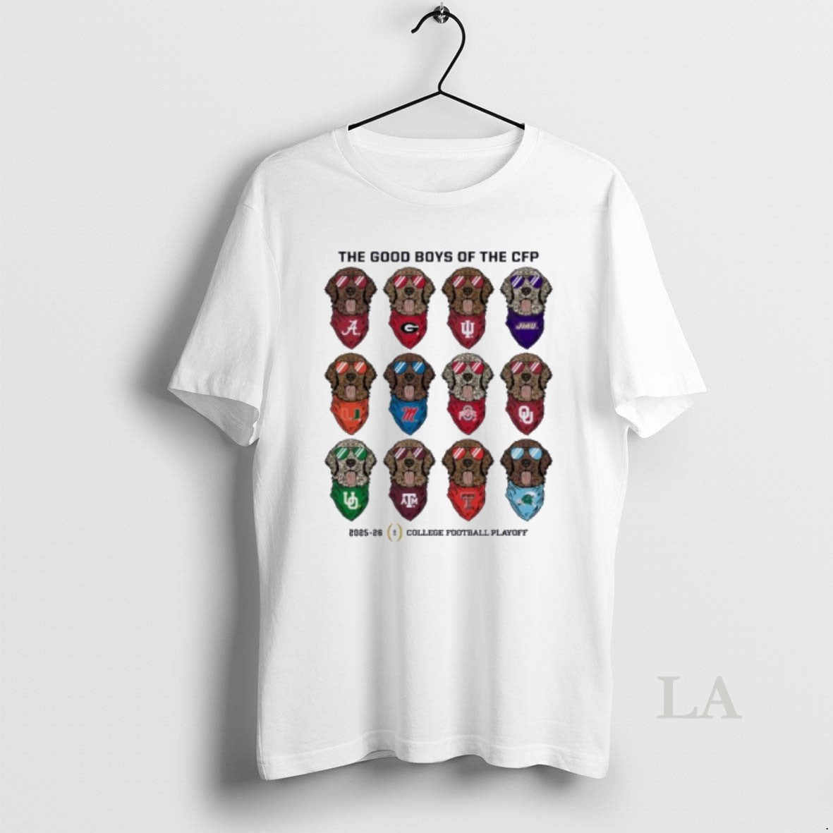 Original The Good Boys Of The Cfp 2025 12 Teams T-Shirts, Hoodie, Sweatshirt | PopFlextees.com