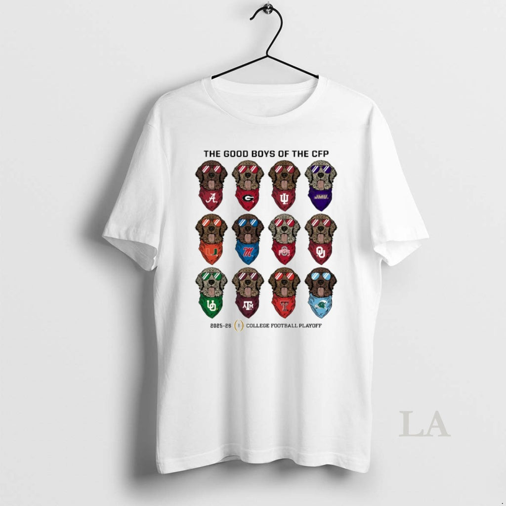 Original The Good Boys Of The Cfp 2025 2026 College Football Playoff Circle T-Shirts, Hoodie, Sweatshirt | PopFlextees.com